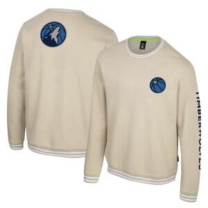 Unisex Lrg Stadium Essentials‎ Natural Minnesota Timberwolves Halftime Pullover